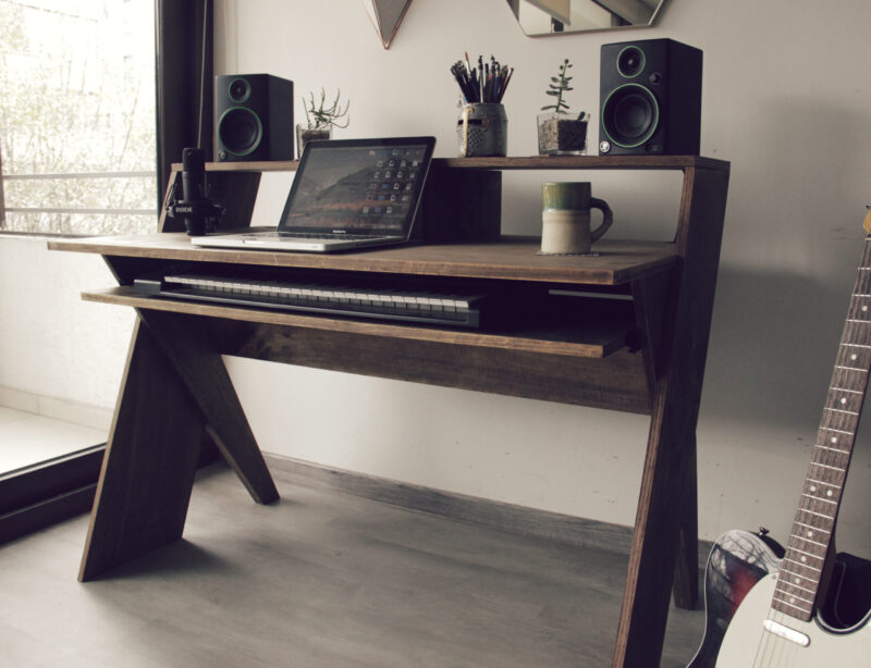 Mueble Home Studio CZ120 - Tono Roble - Imagen 8