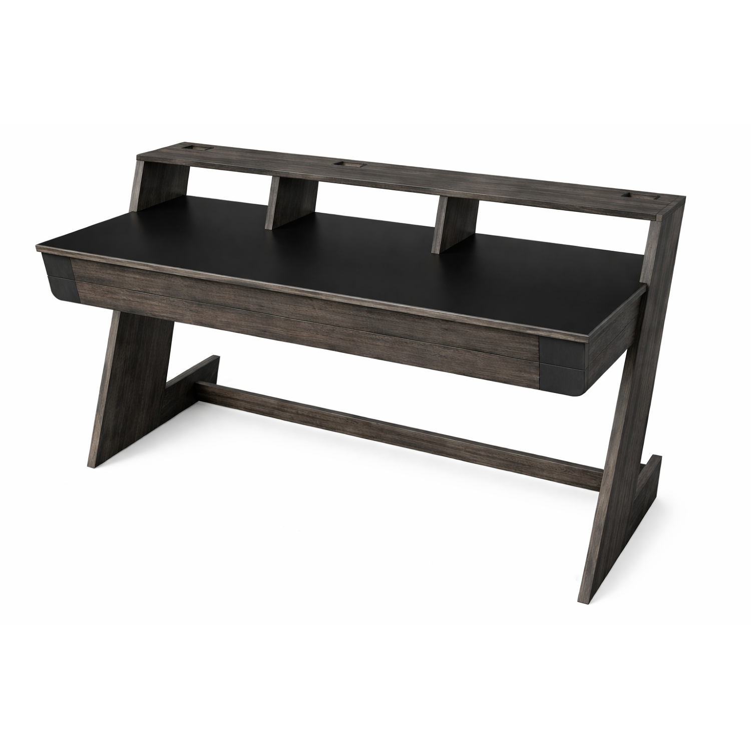 Mueble Home Studio Z150N 2026 - Tono Negro Envejecido - Oferta Lanzamiento